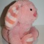 Inter American Products Pink Plush Striped Easter Bunny Rabbit 14" Soft Toy 2017
