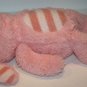 Inter American Products Pink Plush Striped Easter Bunny Rabbit 14" Soft Toy 2017