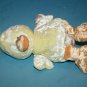 Russ Berrie Cheeks Easter Duck Chick Bean Bag 8" Yellow Orange Plush Soft Toy