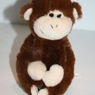 Target Brown Plush Stuffed Monkey 11" Hook Loop Hands Galerie 2014 Soft Toy
