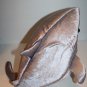 Elope Shark Hat Cap 20" Fish Gray Shiny Plush Kids Child Adjustable Inner Band