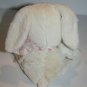 Nova World Easter Bunny Rabbit 9" Cream Plush Stuffed Pink Ears Dot Bow Soft Toy