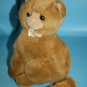 Creations by Dakin Cat 10" Kitten Brown Plush Stuffed Animal Bow Soft Vtg 1995