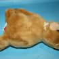Creations by Dakin Cat 10" Kitten Brown Plush Stuffed Animal Bow Soft Vtg 1995