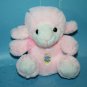 Plush Pals Pink Lamb 6" Easter Egg Tummy Stuffed Sheep Hunson Trading Soft Toy
