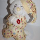 Kneeling Teddy Bear 10" No Bedtime Prayer Yellow Plush Stuffed Toy Midwood Brand