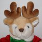 Dan Dee Christmas Snowflake Friends Reindeer 15" Plush Soft Toy Holiday 2002