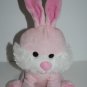 Goffa Easter Bunny Rabbit Pink Plush 11" Stuffed White Beard Soft Toy Rite Aid