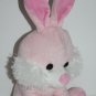 Goffa Easter Bunny Rabbit Pink Plush 11" Stuffed White Beard Soft Toy Rite Aid
