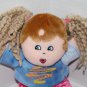 Dan Dee Doll Plush Girl Best Friend Curly Yarn Pigtail 9" Stuffed Soft Toy Lovey