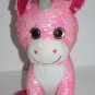 Inter American White Plush 2 Way Pink Sequins Unicorn Stuffed Soft Toy 2019
