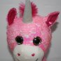 Inter American White Plush 2 Way Pink Sequins Unicorn Stuffed Soft Toy 2019