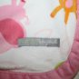 Blankets & Beyond Monkey Pink Baby Girls Blanket Elephant Giraffe Soft Security