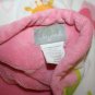 Blankets & Beyond Monkey Pink Baby Girls Blanket Elephant Giraffe Soft Security
