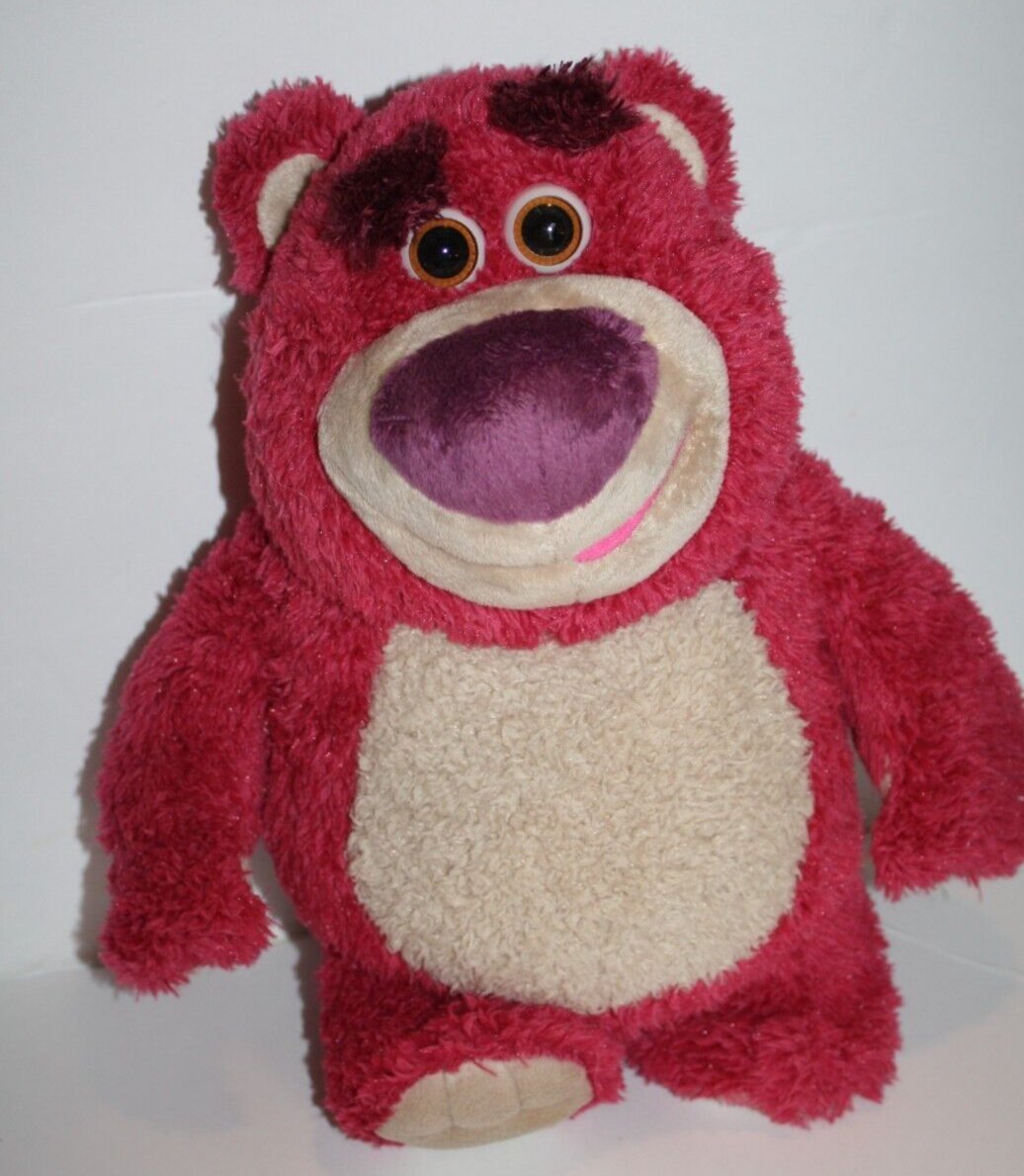 Toy Story Lots O Huggin Bear Lotso Pink Plush 14