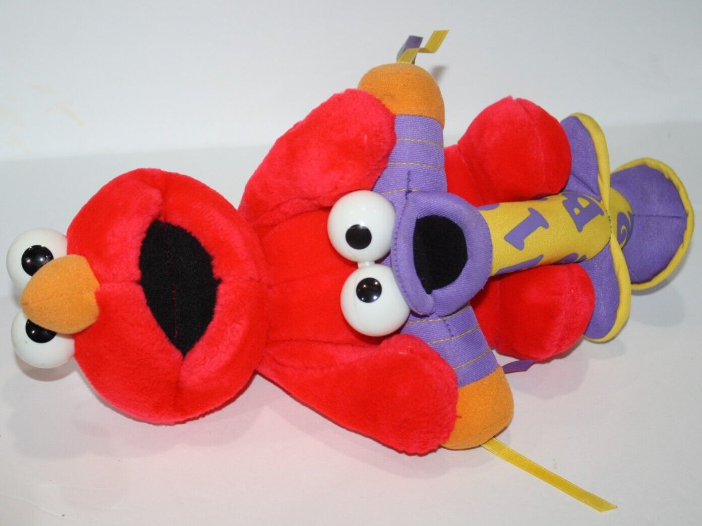 Fisher Price Jump Learn Elmo Pogo Stick 14" Plush Stuffed Animal Talks