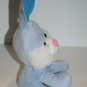 Goffa Easter Bunny Rabbit Blue Plush 11" Stuffed White Beard Soft Toy 2016