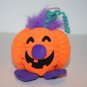 Halloween Pumpkin Jack O Lantern Soft 3" Mini Plush Stuffed Russ Berrie 853