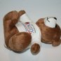 Puli Intl Teddy Bear Brown Plush 8" Stuffed Tony Soft Toy Quality Care T Shirt