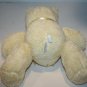 Donna Sharp Yellow Chenille Teddy Bear 10" Plush Jointed Stuffed Animal Soft Toy