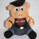 Harley Davidson Plush Biker Hog 9" Hat Shirt Jean Stuffed Pig Toy Play by Play Harley Davidson Plush Biker Hog 9" Hat Shirt Jean Stuffed Pig Toy Play by Play