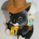 Softie Australia Outback Plush Koala Bear 8" Bush Fly Cork Hat Vest Yellow Bow