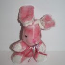 Dan Dee Easter Bunny Rabbit Stuffed Toy Pink Plush 5" Fold Over Floppy Long Ears Dan Dee Easter Bunny Rabbit Stuffed Toy Pink Plush 5" Fold Over Floppy Long Ears