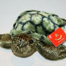 Aurora Sea Turtle 7" Splish Splash Green Gold Plush Bean Bag 04079 Soft Toy NEW Aurora Sea Turtle 7" Splish Splash Green Gold Plush Bean Bag 04079 Soft Toy NEW