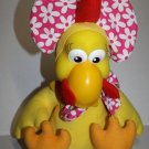 Lola Chicken Chick Plush Cocorico Brazil Kids Show Stuffed Bird Animal Soft Toy