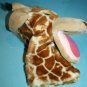 Aurora Giraffe Hand Puppet 11" Stuffed Animal Plush Zoo Soft Toy Pretend Play