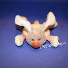 Nattou Easter Bunny Rabbit 6" Baby Ring Rattle Soft Toy Plush Stuffed Animal