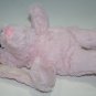 Greenbrier Easter Bunny Rabbit 9" Pink Cream Plush Soft Toy Small Stuffed Animal