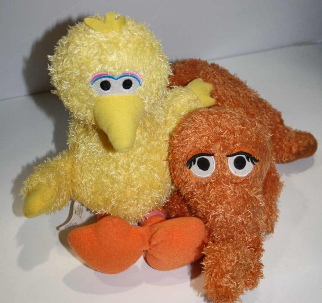 Fisher Price Sesame Street Best Pal Big Bird Snuffleupagus Sunny Day ...