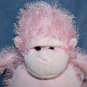 Fiesta Wild About You Monkey Valentines 12" Pink Eyelash Plush Stuffed Soft Toy
