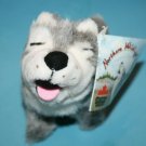 Grey Timber Wolf Sit 7" Gray Plush Howling Dog Soft Stuffed Animal House NEW Tag Grey Timber Wolf Sit 7" Gray Plush Howling Dog Soft Stuffed Animal House NEW Tag