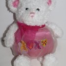 XOXO Valentine Pink Bow White Sparkle Plush Teddy Bear 10" Hearts Stuffed Soft XOXO Valentine Pink Bow White Sparkle Plush Teddy Bear 10" Hearts Stuffed Soft