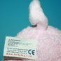Kellytoy Easter Pig 8" Pink Soft Chenille Plush Toy Polka Dot Bow Stuffed Animal