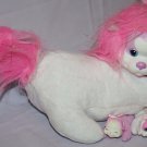 Puppy Surprise 2 Plush Puppies Popcorn Mom Dog 10" Soft Stuffed Toy Pink White Puppy Surprise 2 Plush Puppies Popcorn Mom Dog 10" Soft Stuffed Toy Pink White