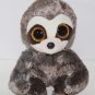 Ty Beanie Boos Dangler the Sloth 8" Boo Gold Glitter Eyes Plush Soft Toy Stuffed