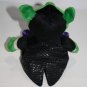 Walmart Dracula 9" Halloween Vampire Green Face Small Plush Toy Stuffed Beanbag
