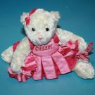 GUND Teddy Bear Jacqueline Cheerleader 8" Pink Cheer Girl Plush Soft Toy 15119 GUND Teddy Bear Jacqueline Cheerleader 8" Pink Cheer Girl Plush Soft Toy 15119