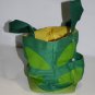 Starbucks Kids Yellow Green Turtle Tote Bag Pockets Top Handle Art Purse 2007