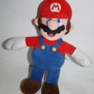 Super Mario Bros Plush Stuffed Doll 12" Soft Toy Red Hat Blue Overalls Sewn Eyes