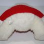 US Balloon White Plush Valentines Teddy Bear 9" Red I Love You Sweater Soft Toy