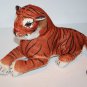 Goffa Tiger 11" Wild Cat Plush Stuffed Animal Orange Black Striped Soft Laying