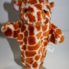 Oriental Trading Stuffed Giraffe Plush Puppet 8" Animal Kids Pre-School Soft Toy