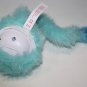 Pomsies Blue Stardust Interactive Cat 3" Plush Pom-Pom Pet Toy Pink Ear 14" Long