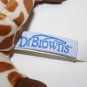Dr Browns Giraffe Plush Lovey Pacifier & Teether Holder Stuffed Animal Soft Toy