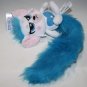 Bogie Elf on the Shelf Santaverse Pet Blue Plush 4.5" Soft Toy 9" Tail NEW 2024