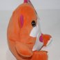 Greenbrier Squishy Pal Orange Plush Kitty Cat 6" Valentines Soft Toy Stuffed New